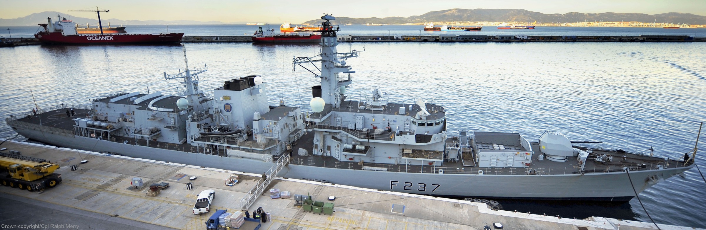 f-237 hms westminster type 23 duke class guided missile frigate ffg royal navy 04 gibraltar