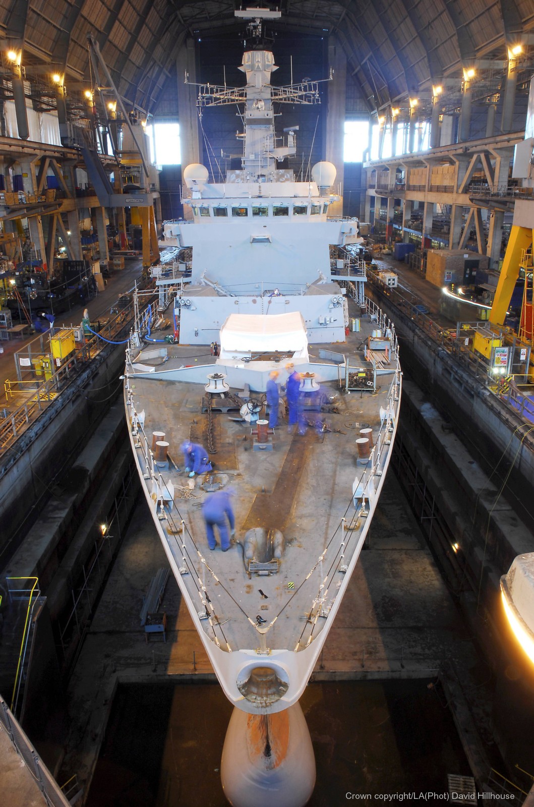 f-237 hms westminster type 23 duke class frigate royal navy 10 dry dock