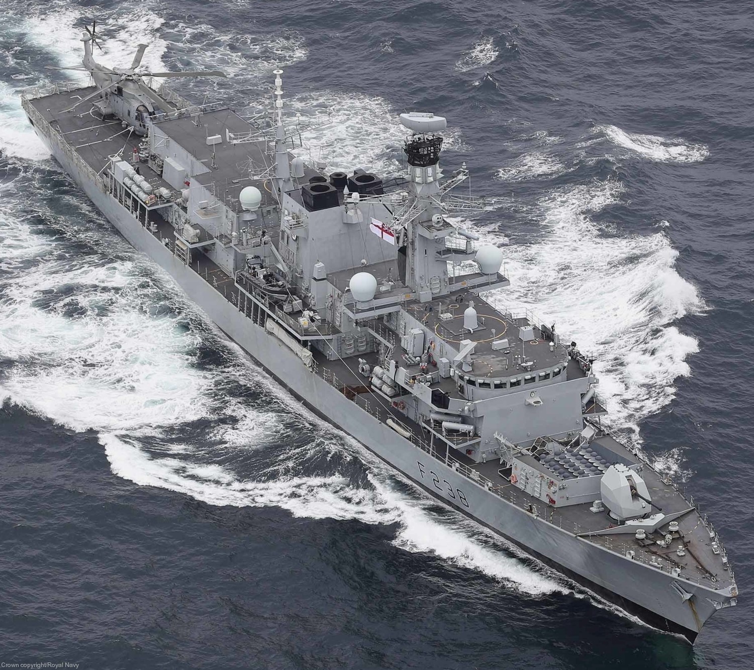 f-238 hms northumberland type 23 duke class guided missile frigate royal navy 25