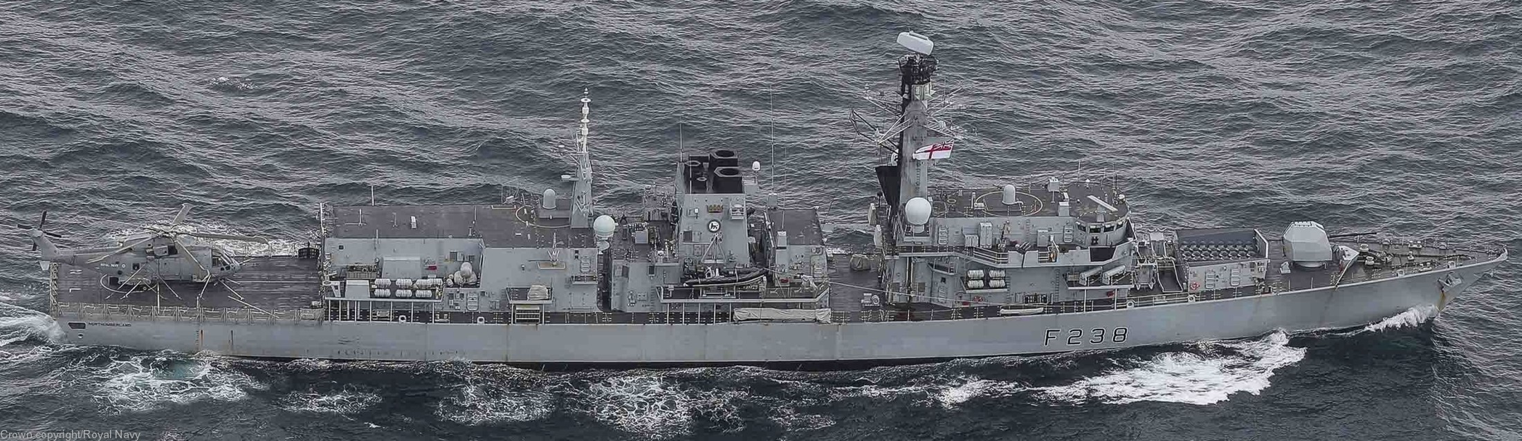 f-238 hms northumberland type 23 duke class guided missile frigate royal navy 26
