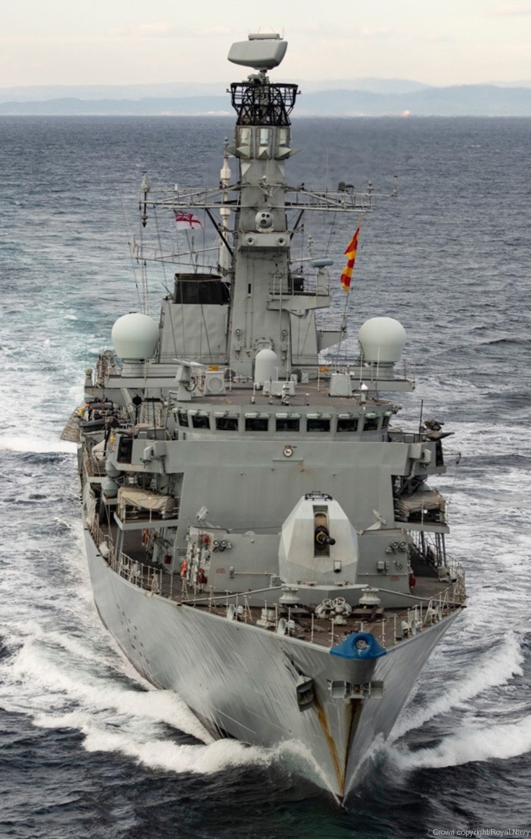 f-238 hms northumberland type 23 duke class guided missile frigate royal navy 29