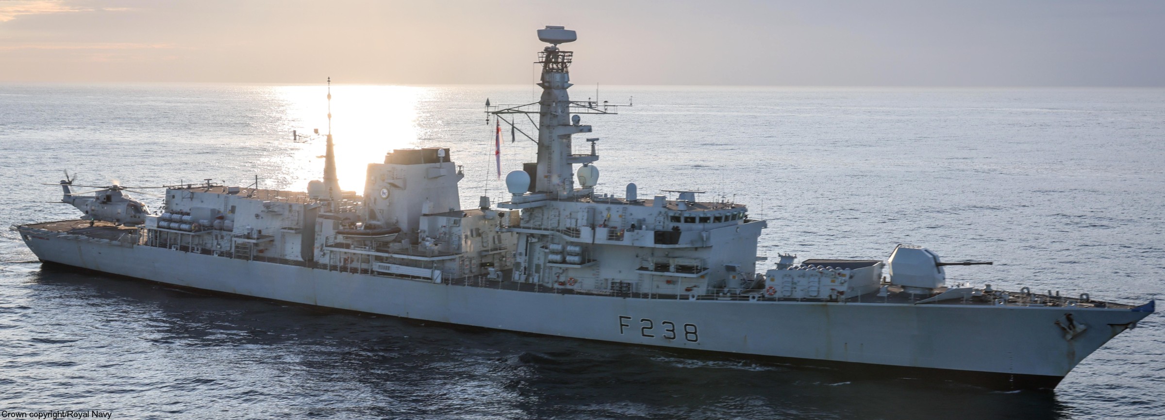 f-238 hms northumberland type 23 duke class guided missile frigate ffg royal navy 43