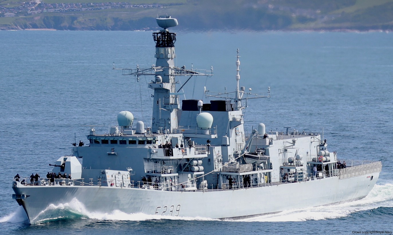 f-239 hms richmond type 23 duke class guided missile frigate ffg royal navy 38