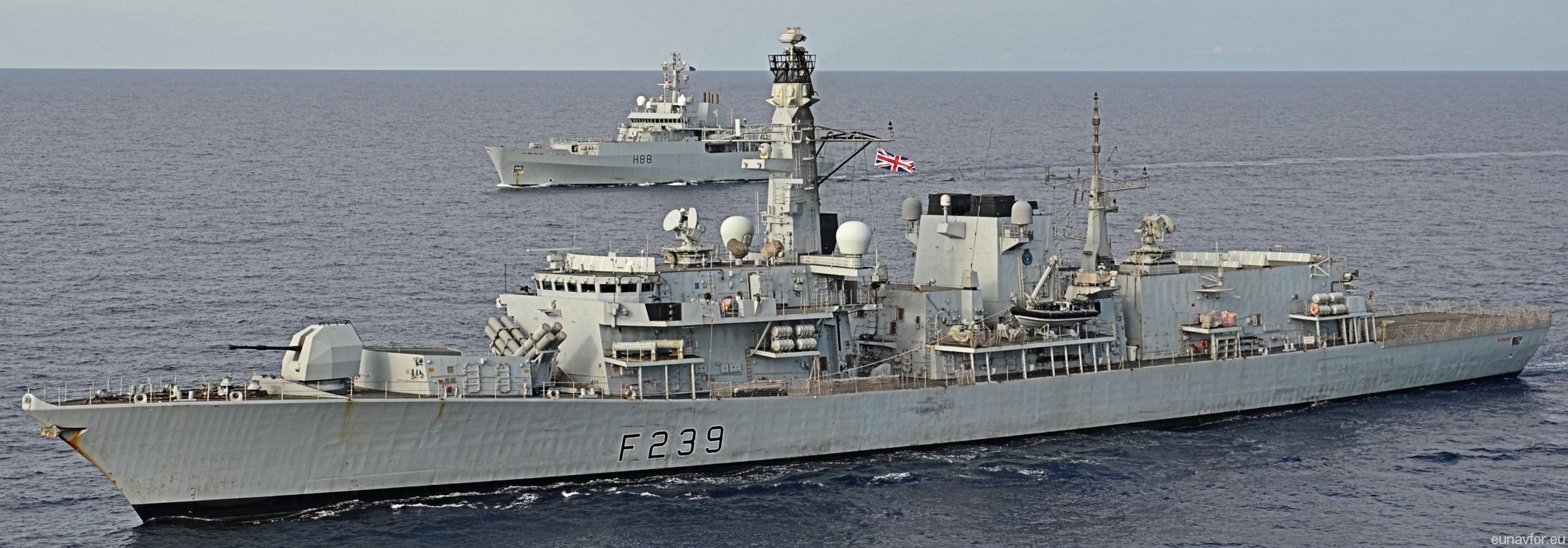 f-239 hms richmond type 23 duke class guided missile frigate ffg royal navy 41