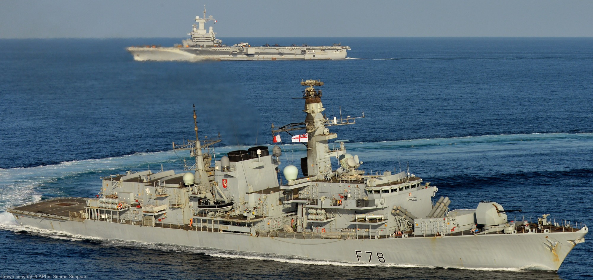 f-78 hms kent type 23 duke class guided missile frigate ffg royal navy 06
