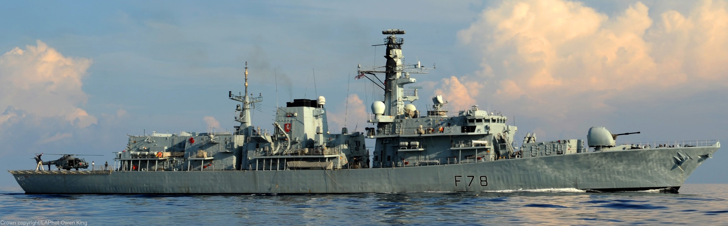 f-78 hms kent type 23 duke class guided missile frigate ffg royal navy 09