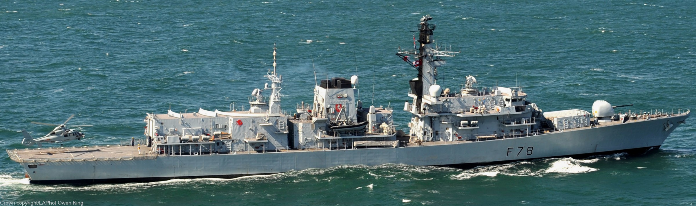 f-78 hms kent type 23 duke class guided missile frigate ffg royal navy 11