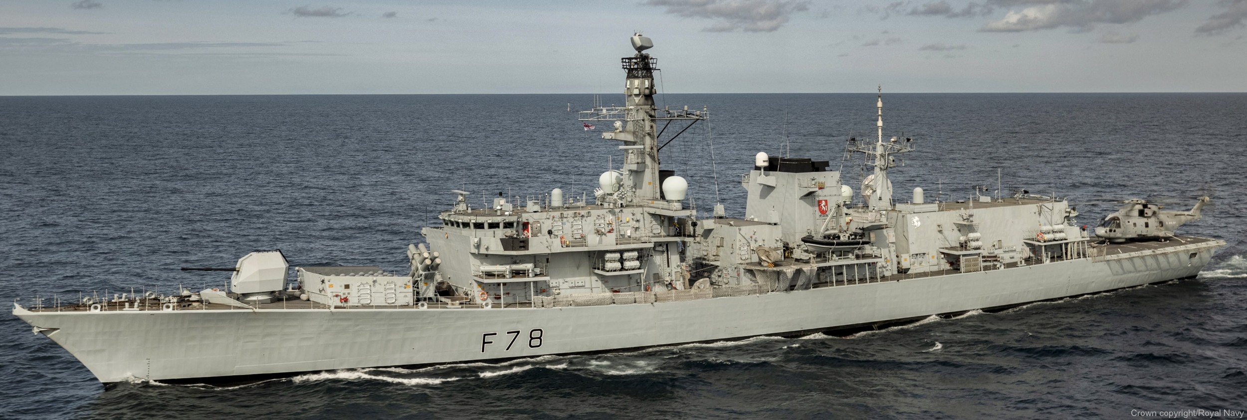 f-78 hms kent type 23 duke class guided missile frigate ffg royal navy 37