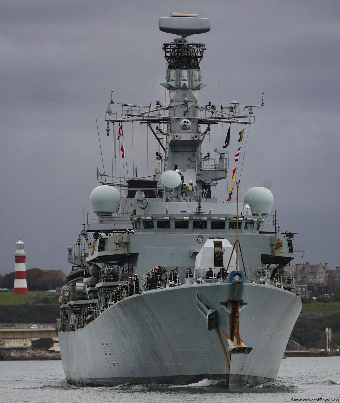 f-81 hms sutherland type 23 duke class guided missile frigate ffg royal navy 47