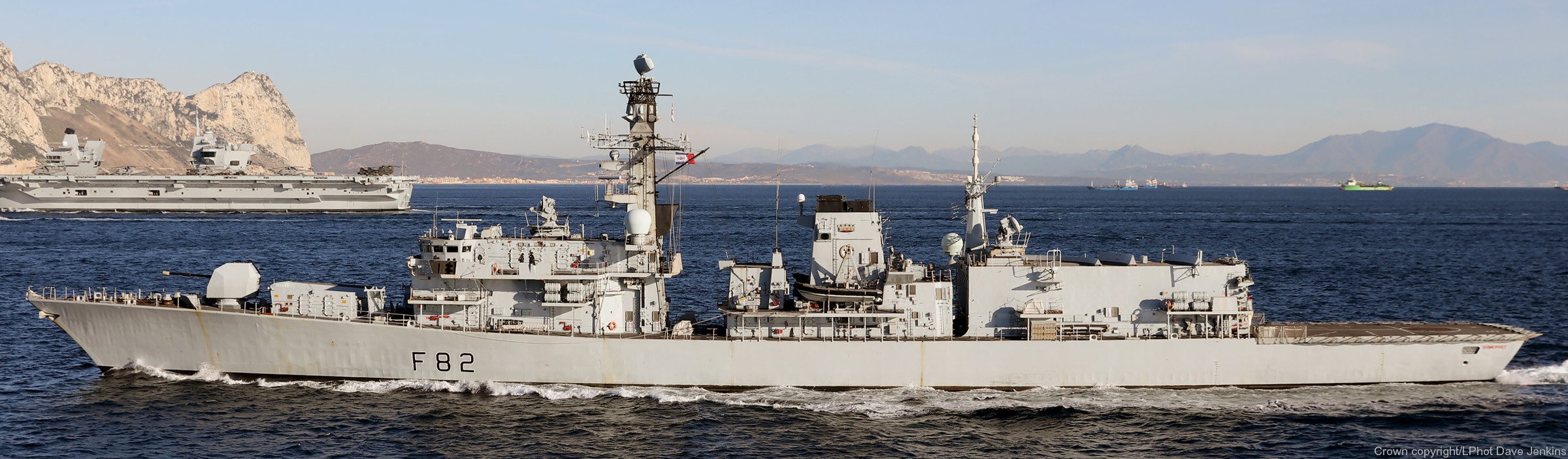 f-82 hms somerset type 23 duke class guided missile frigate ffg royal navy 34