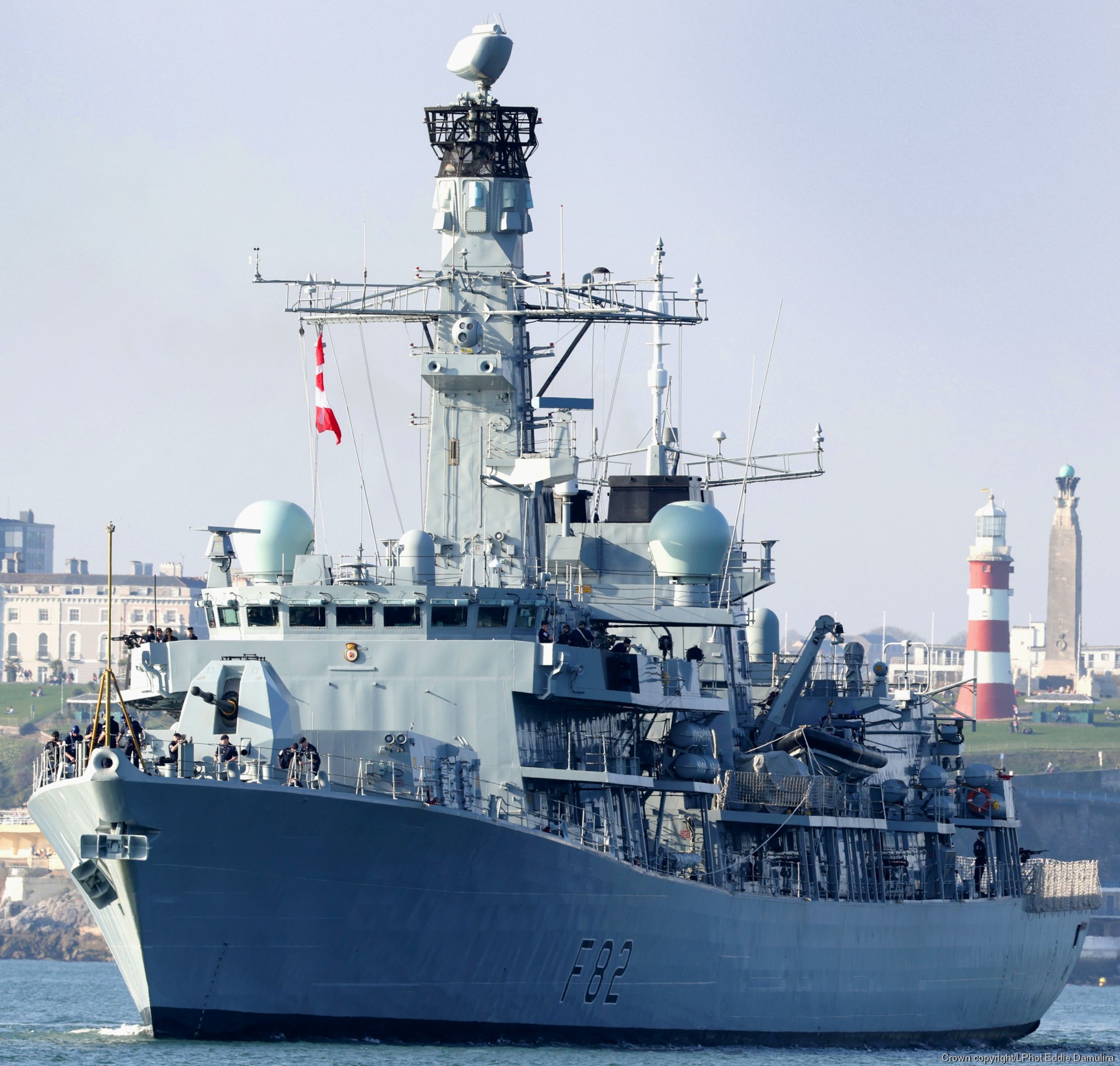 f-82 hms somerset type 23 duke class guided missile frigate ffg royal navy 37