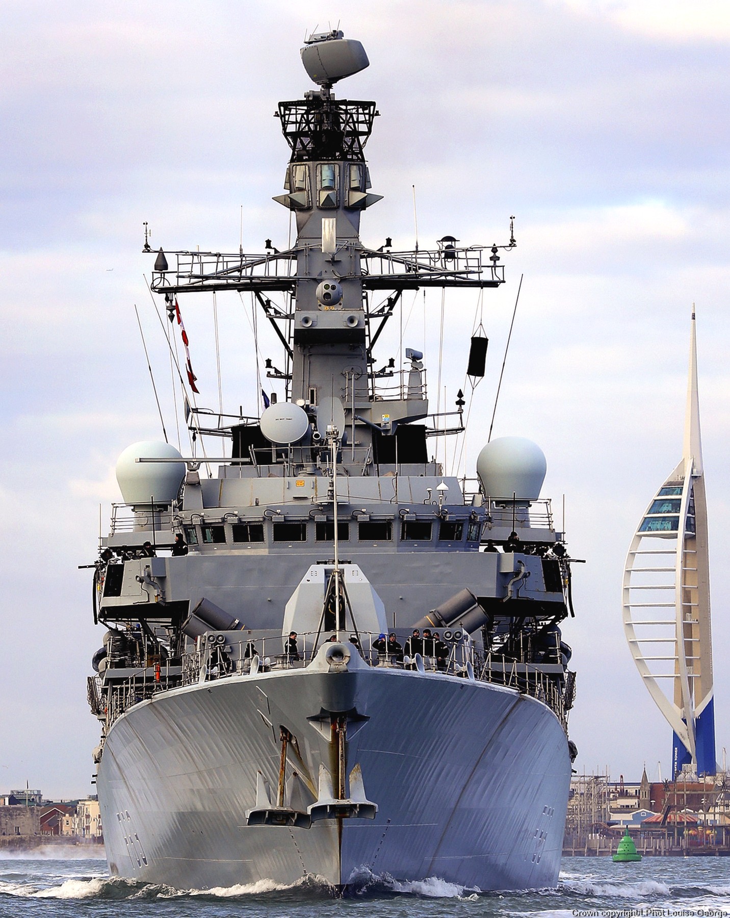f-83 hms st. albans type 23 duke class guided missile frigate ffg royal navy 16