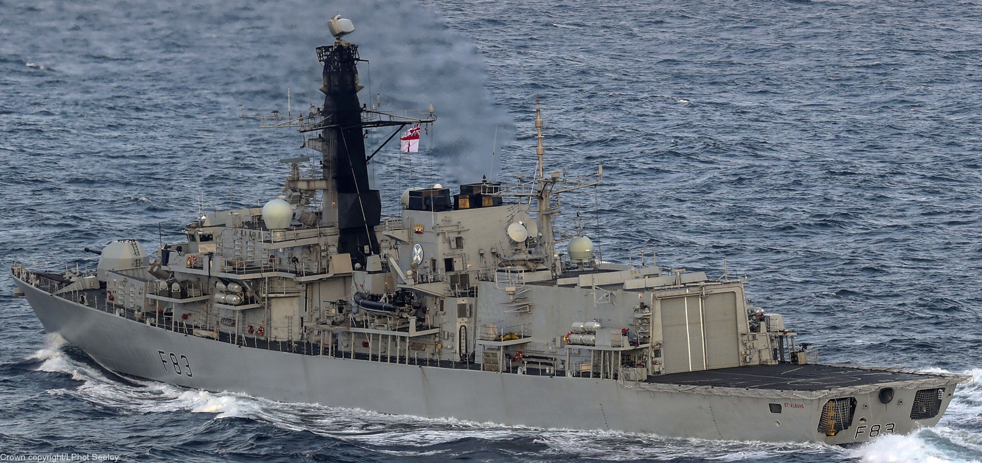 f-83 hms st. albans type 23 duke class guided missile frigate ffg royal navy 17