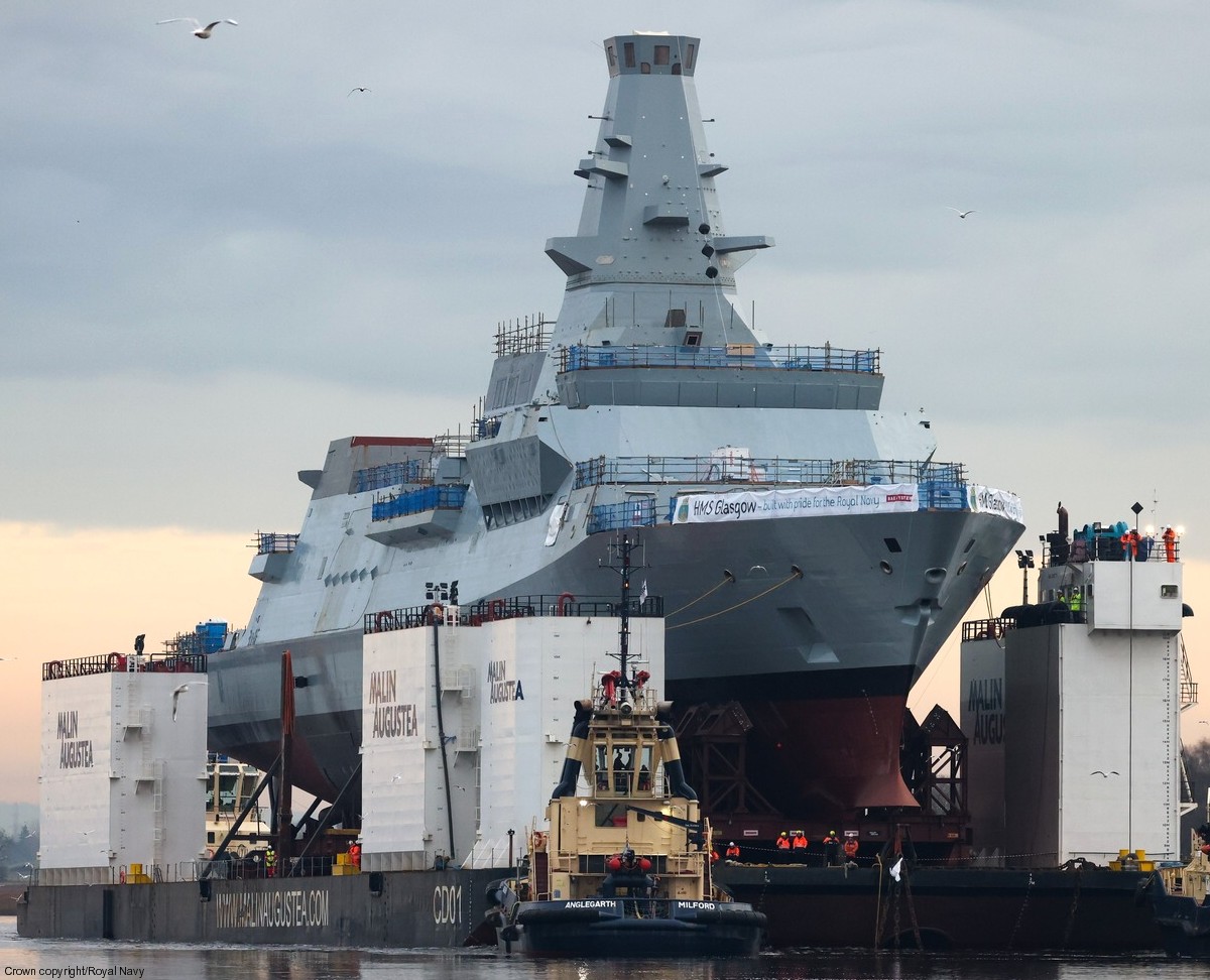 f-88 hms glasgow type 26 city class frigate global combat ship royal navy 13