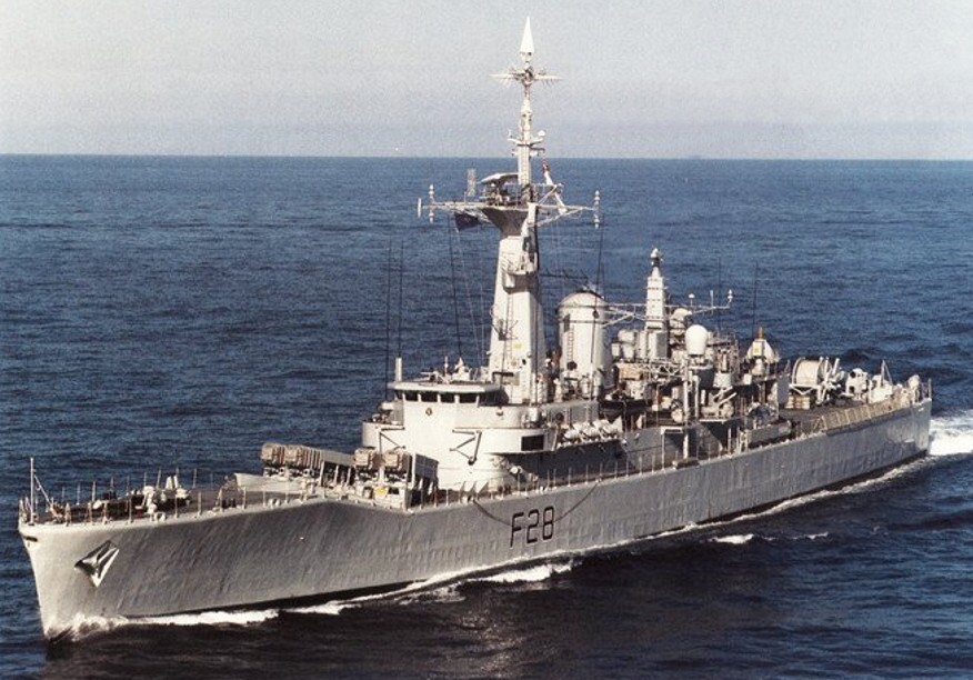hms cleopatra f 28 type 12i leander class frigate royal navy