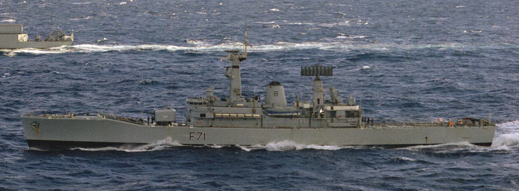 f 71 hms scylla leander class type 12i frigate