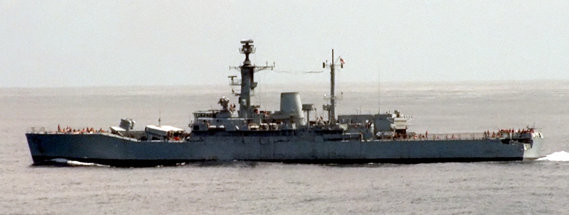 type 12i leander class frigate royal navy seawolf sam missile gws-25 mm.38 exocet ssm