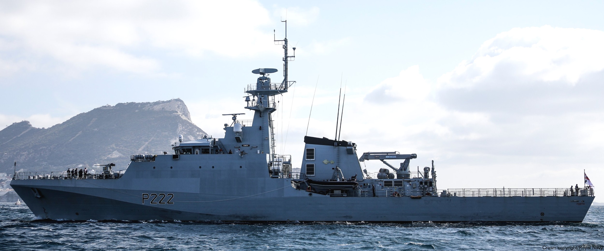 p222 hms forth river class offshore patrol vessel opv royal navy 58 gibraltar