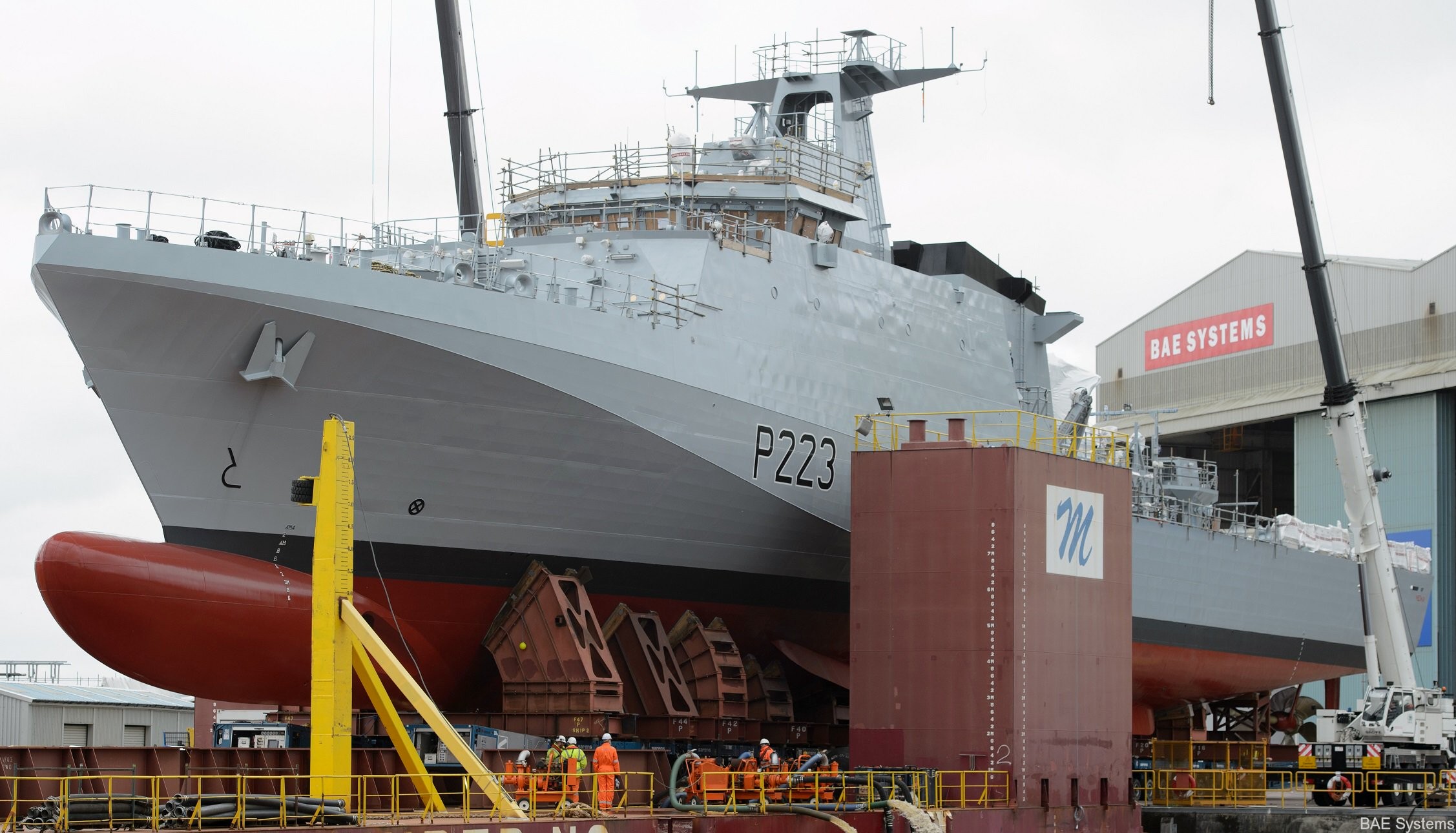 p223 hms medway insignia crest patch badge river class offshore patrol vessel opv royal navy 39 bae systems govan scotstoun glasgow