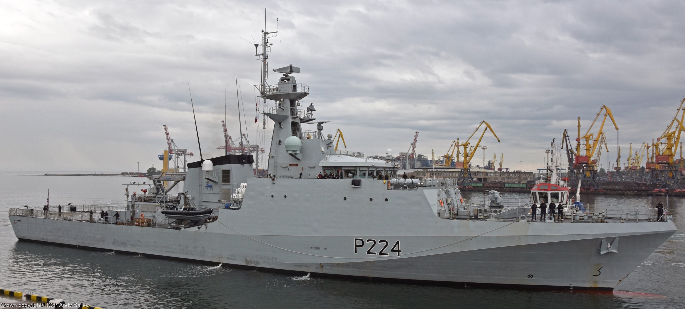 p224 hms trent river class offshore patrol vessel opv royal navy 46 odesa ukraine