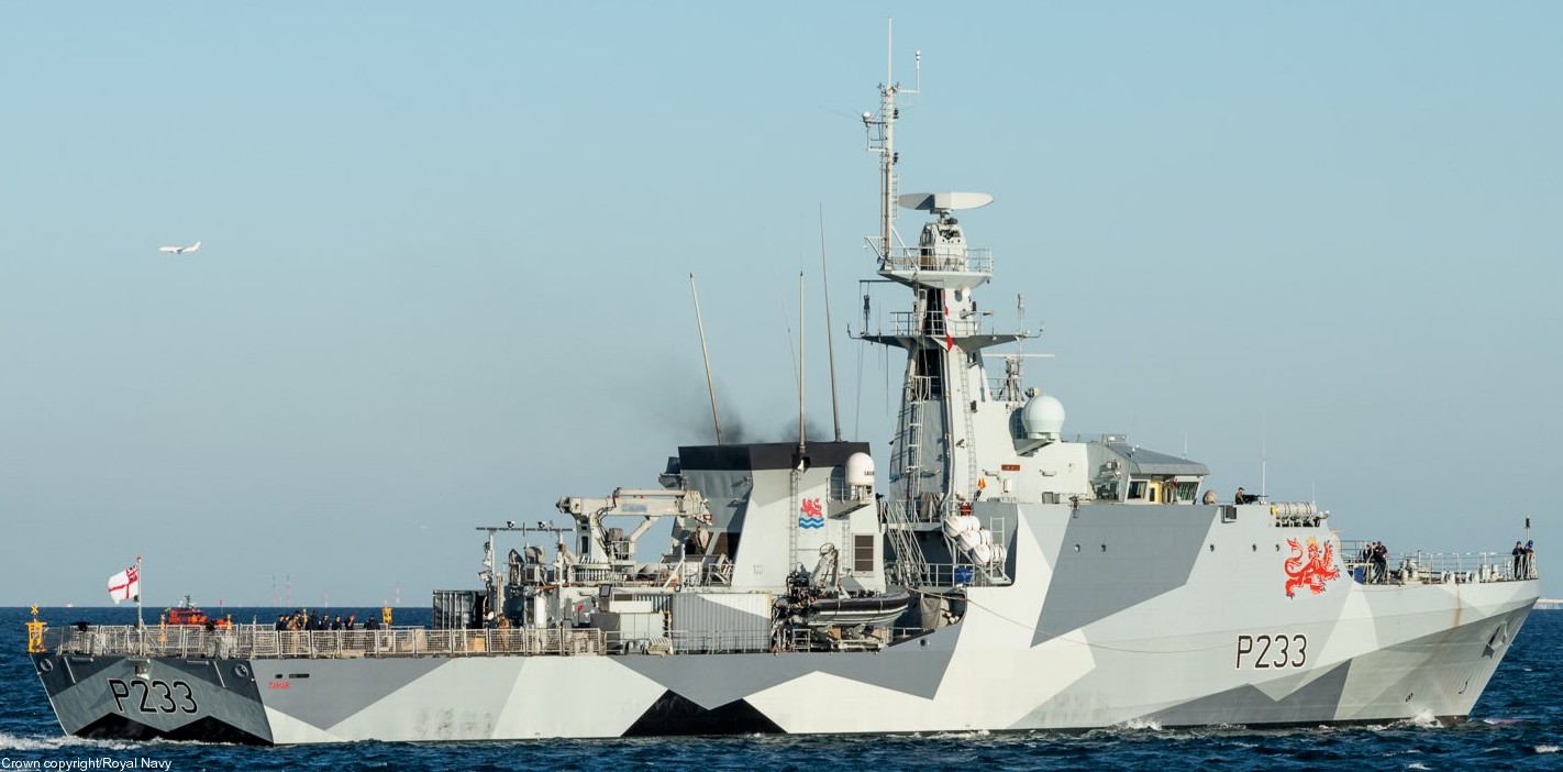 p233 hms tamar river class offshore patrol vessel opv royal navy 55