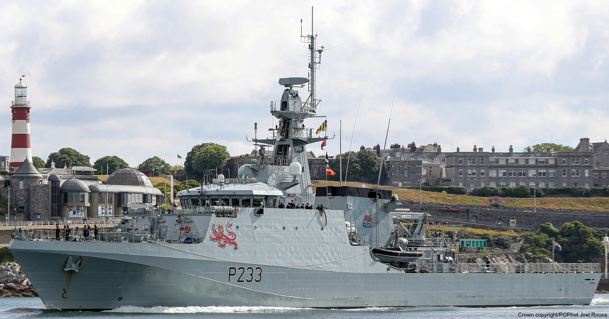 p233 hms tamar river class offshore patrol vessel opv royal navy 64