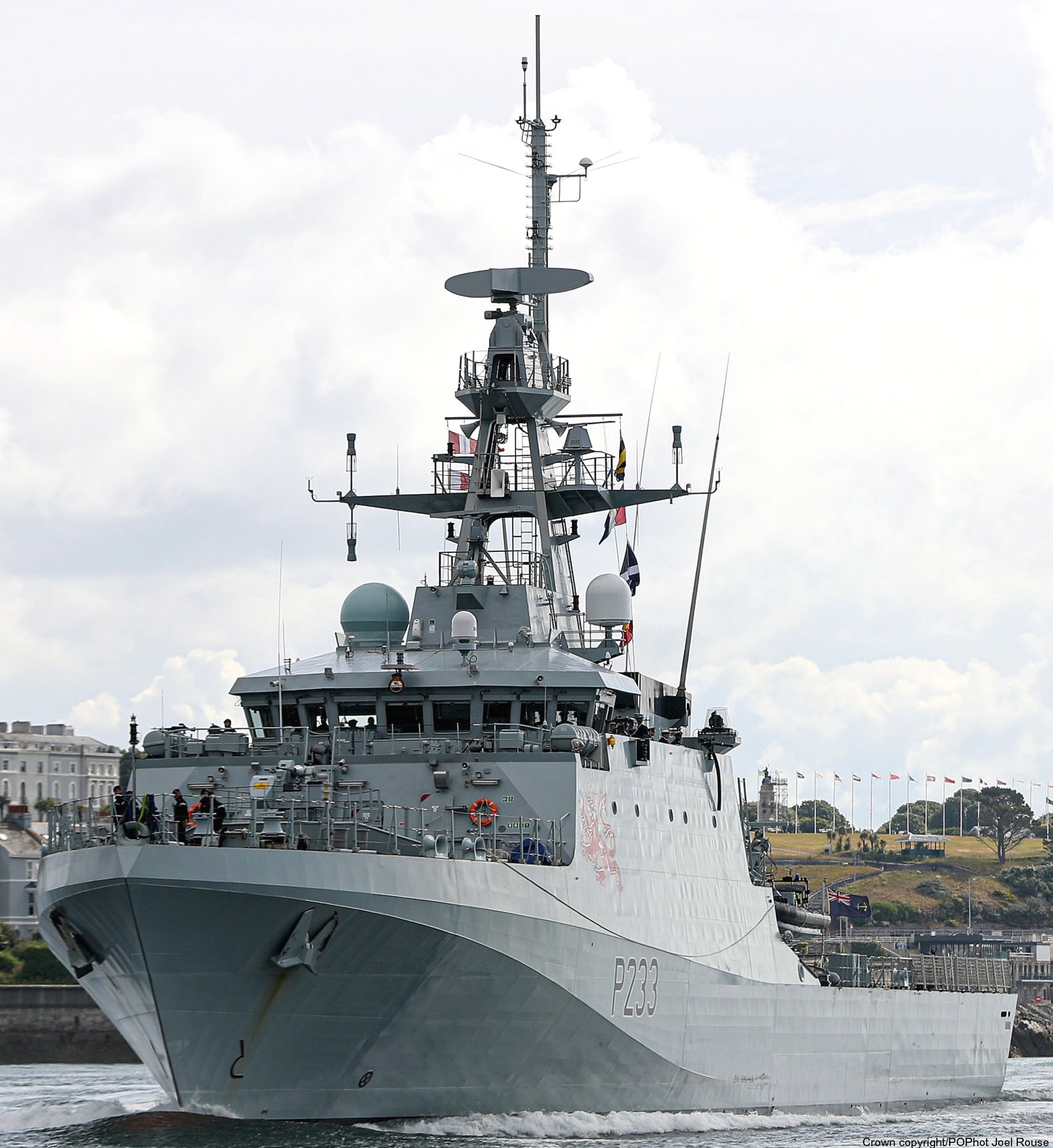 p233 hms tamar river class offshore patrol vessel opv royal navy 67