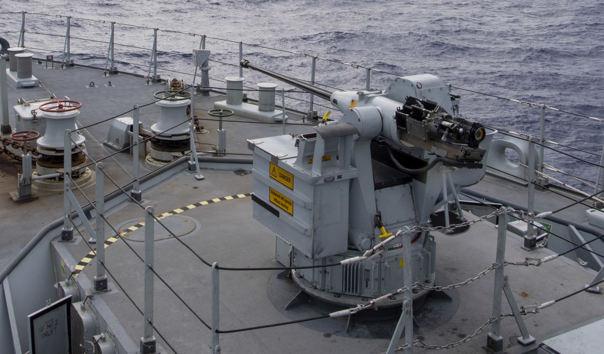 p233 hms tamar river class offshore patrol vessel opv royal navy 70 ds30m mk.2 machine gun ascg