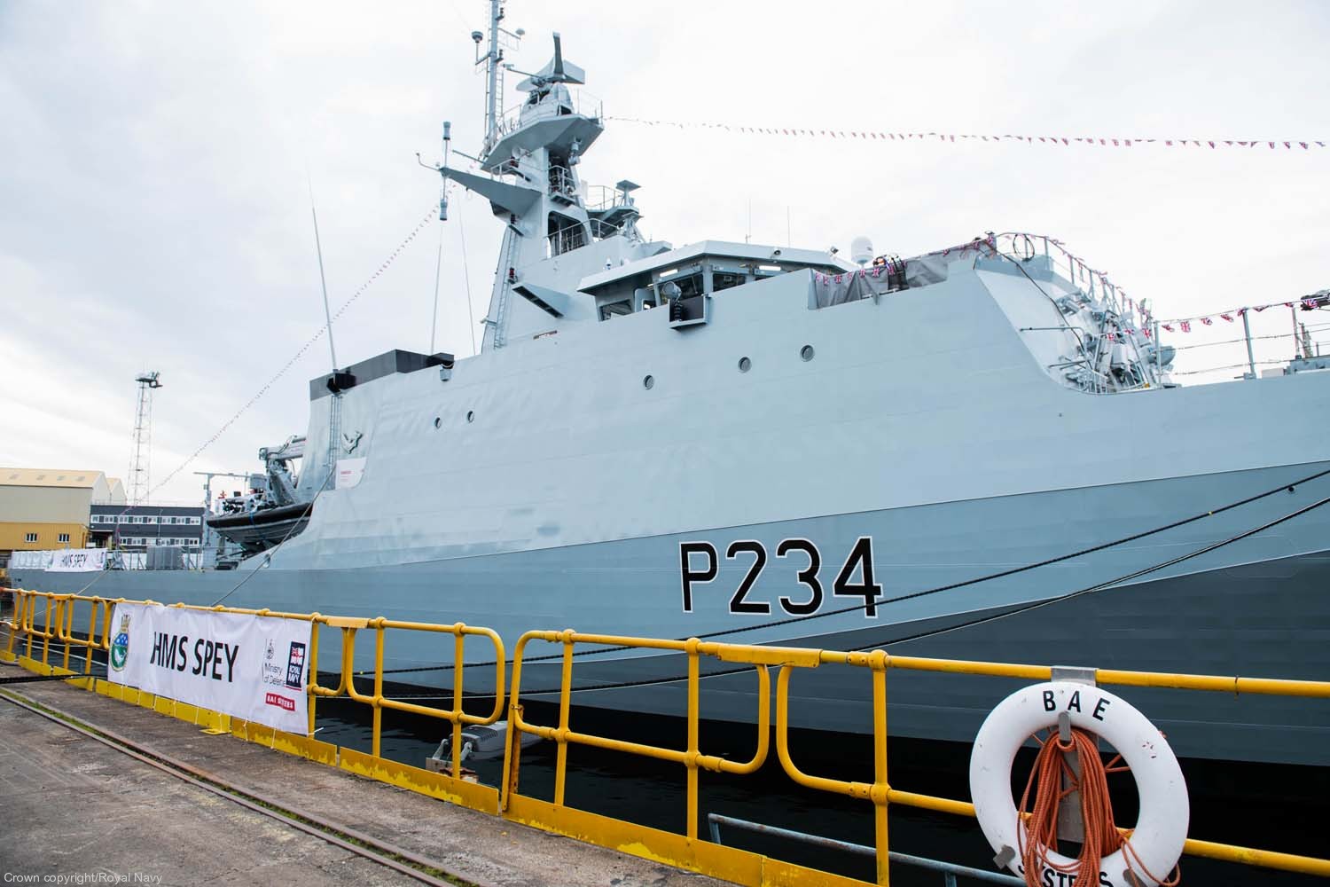 p-234 hms spey river class offshore patrol vessel opv royal navy 03