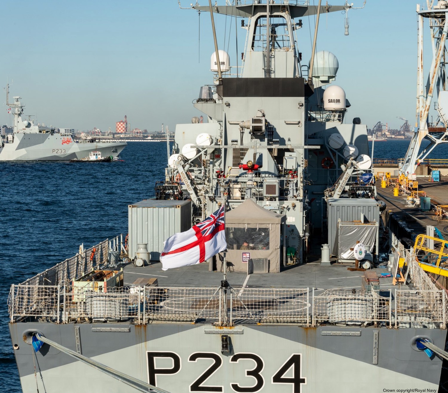 p234 hms spey river class offshore patrol vessel opv royal navy 35