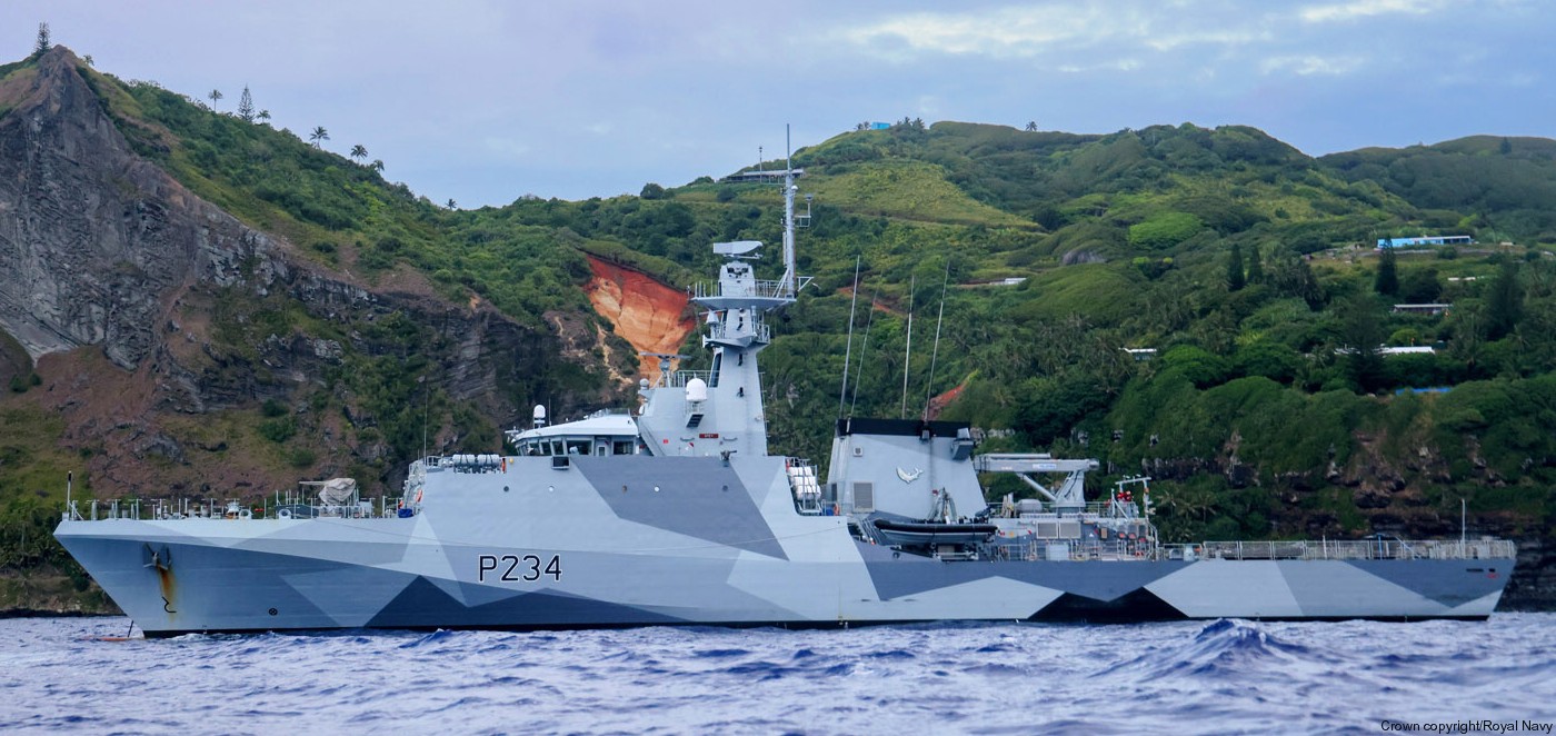 p234 hms spey river class offshore patrol vessel opv royal navy pitcairn island 39
