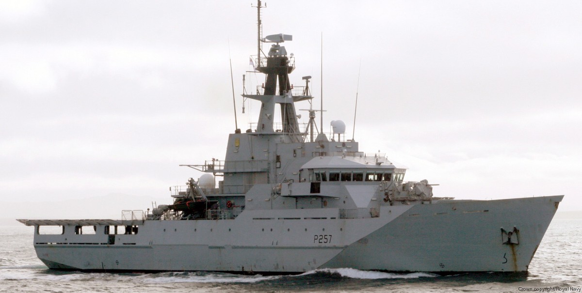 p257 hms clyde river class offshore patrol vessel opv royal navy 06