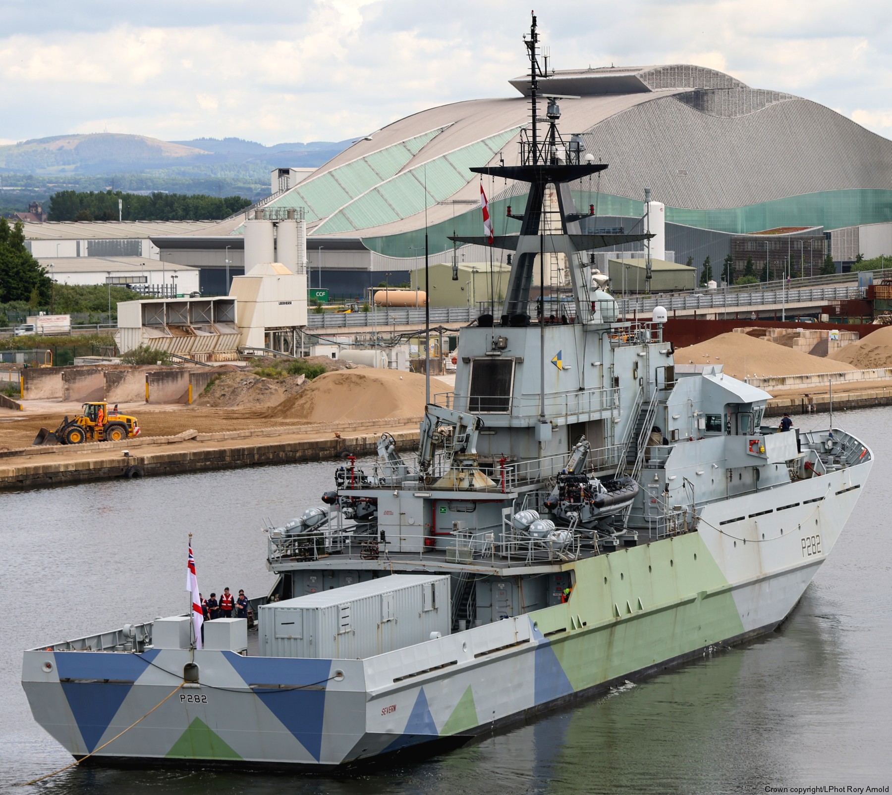 p282 hms severn river class offshore patrol vessel opv royal navy 17