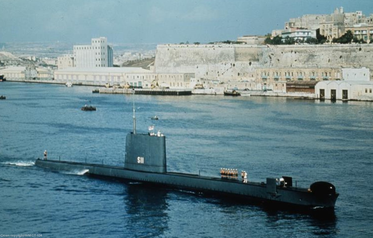 s11 hms orpheus oberon class attack patrol submarine ssk royal navy 02
