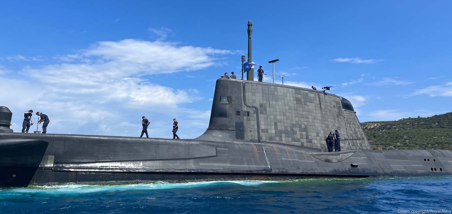 s122 hms audacious s-122 astute class attack submarine ssn hunter killer royal navy 13
