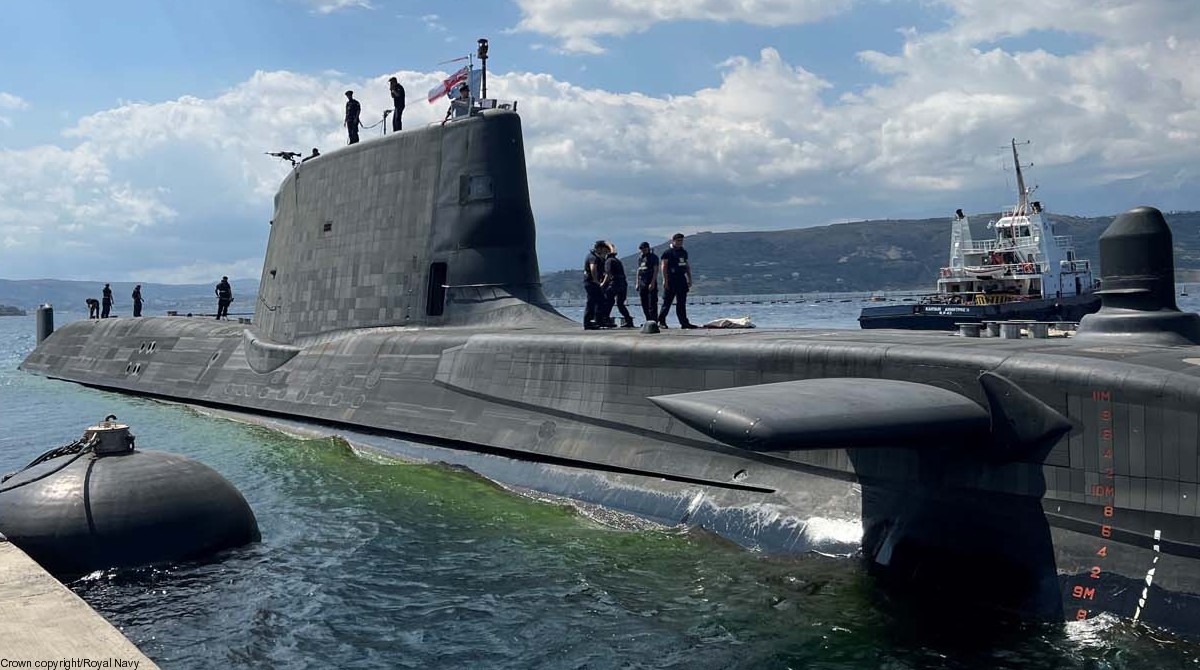 s122 hms audacious s-122 astute class attack submarine ssn hunter killer royal navy 15