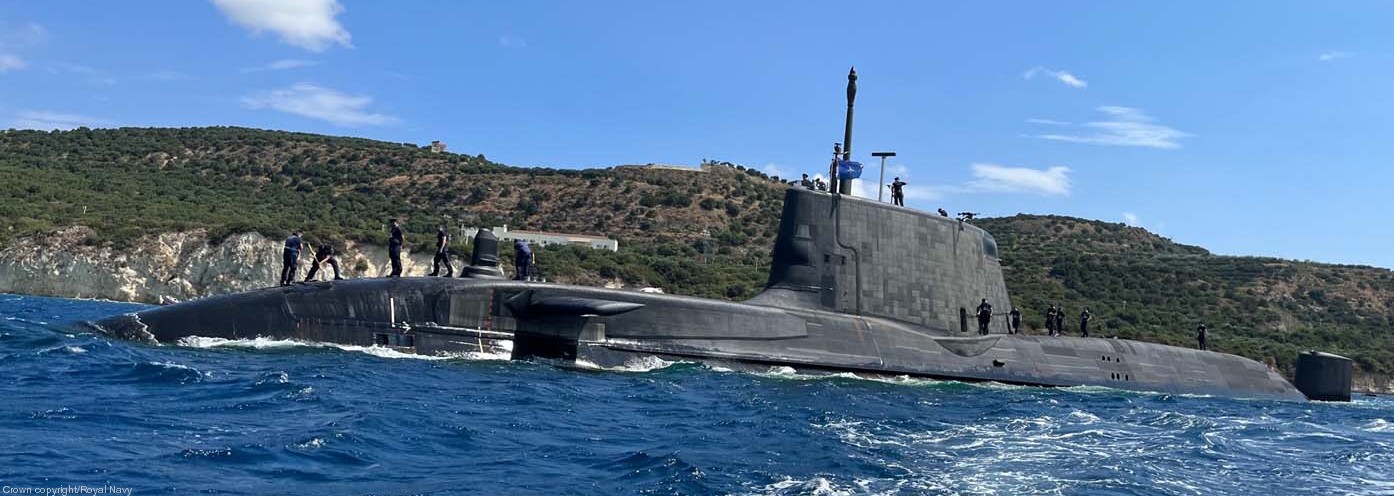 s122 hms audacious s-122 astute class attack submarine ssn hunter killer royal navy 18