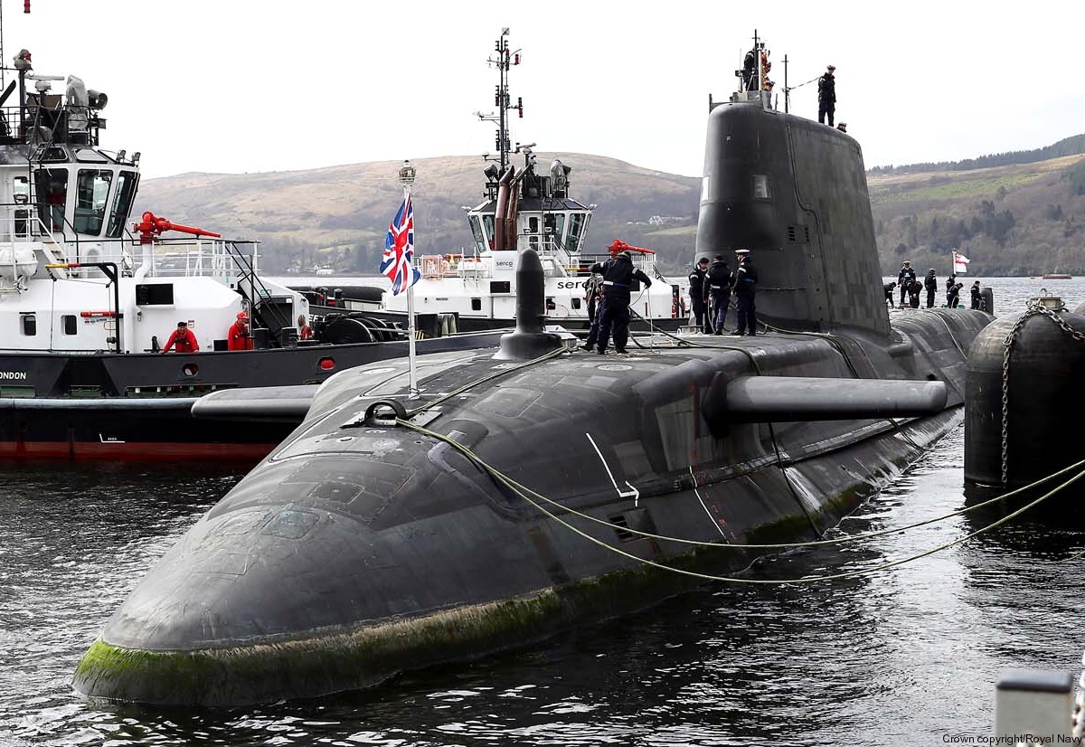 s122 hms audacious s-122 astute class attack submarine ssn hunter killer royal navy 21