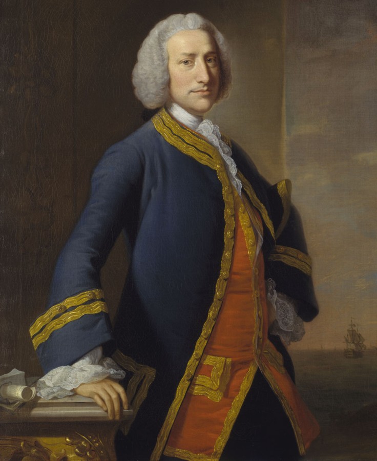 admiral baron george anson