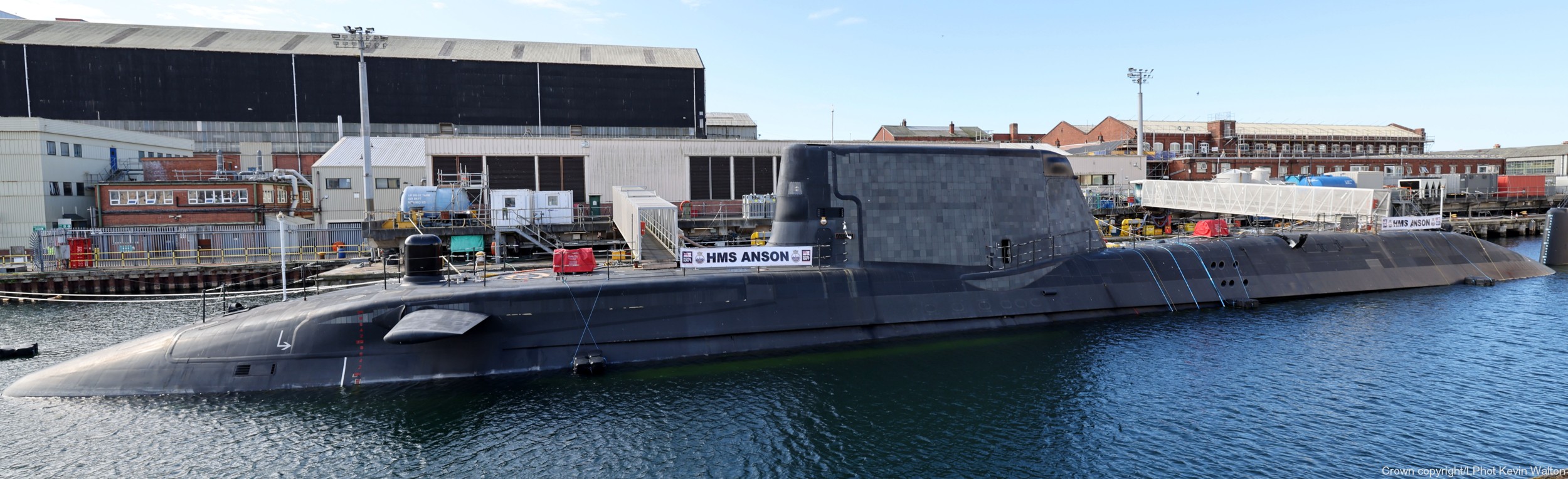 s123 hms anson s-123 astute class attack submarine ssn hunter killer royal navy 02