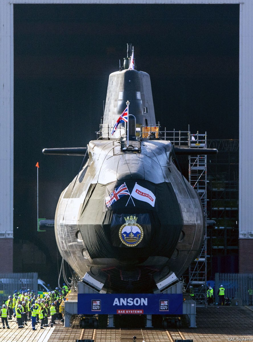 s123 hms anson s-123 astute class attack submarine ssn hunter killer royal navy 05