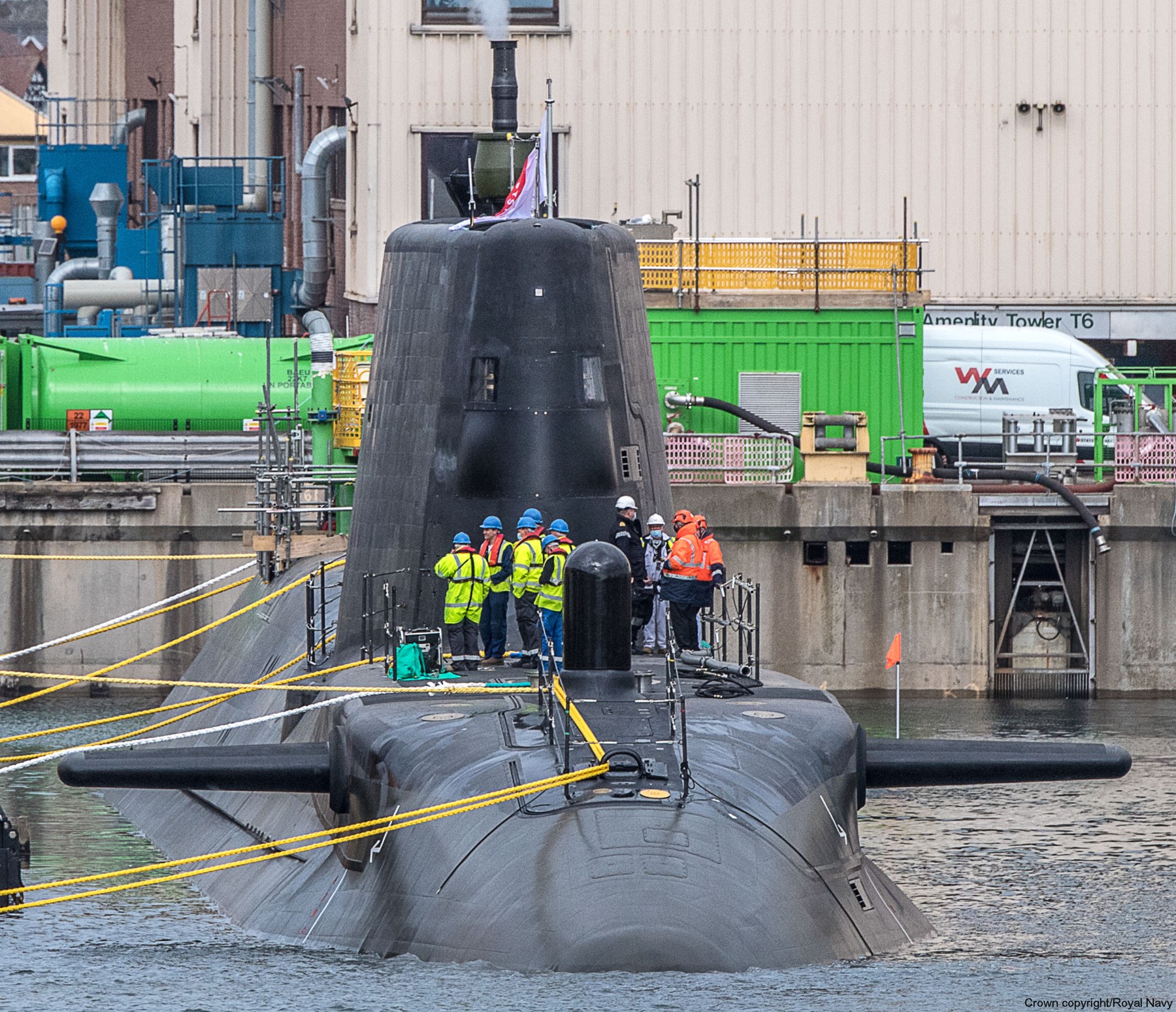 s123 hms anson s-123 astute class attack submarine ssn hunter killer royal navy 06