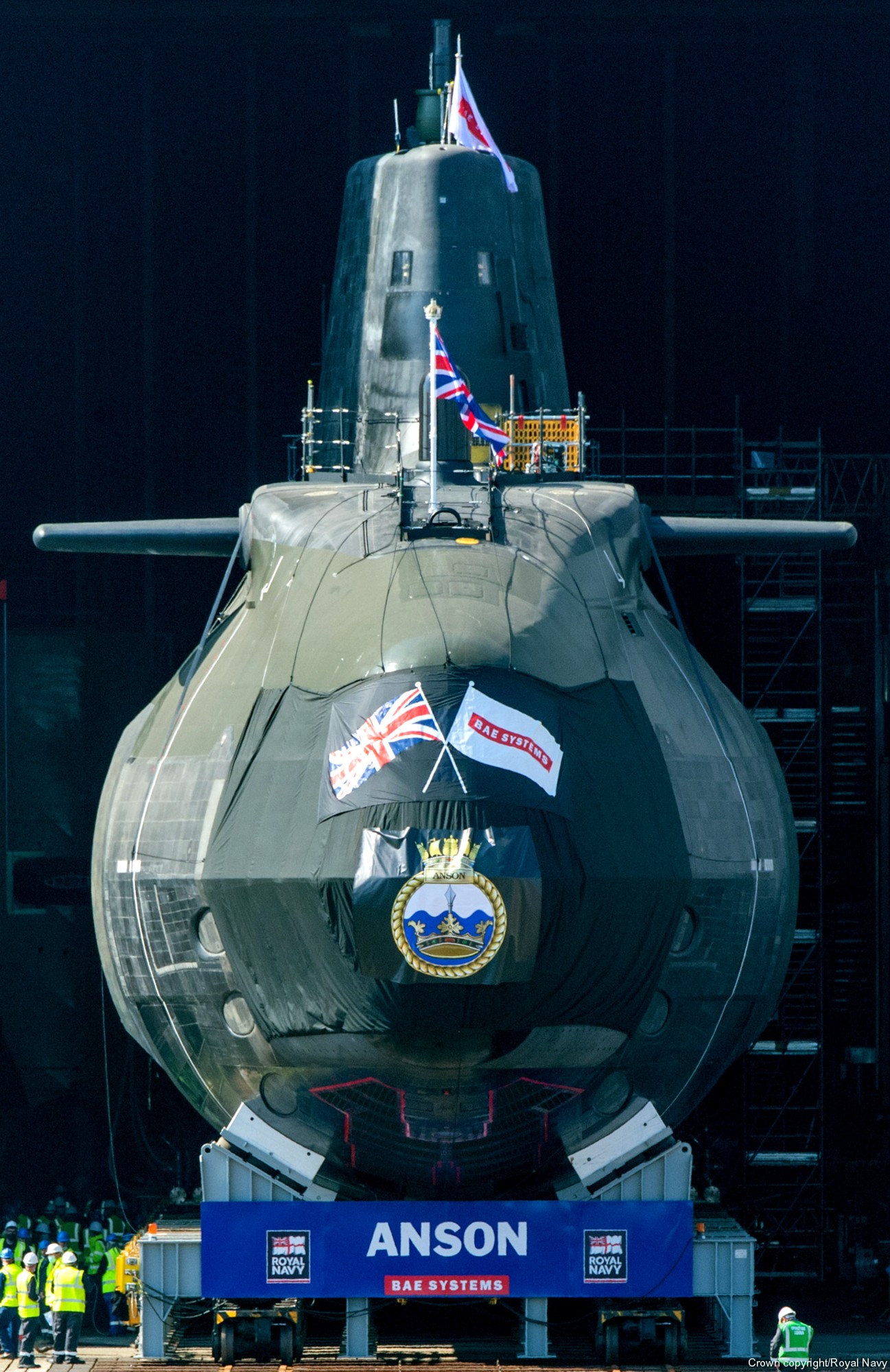 s123 hms anson s-123 astute class attack submarine ssn hunter killer royal navy 07