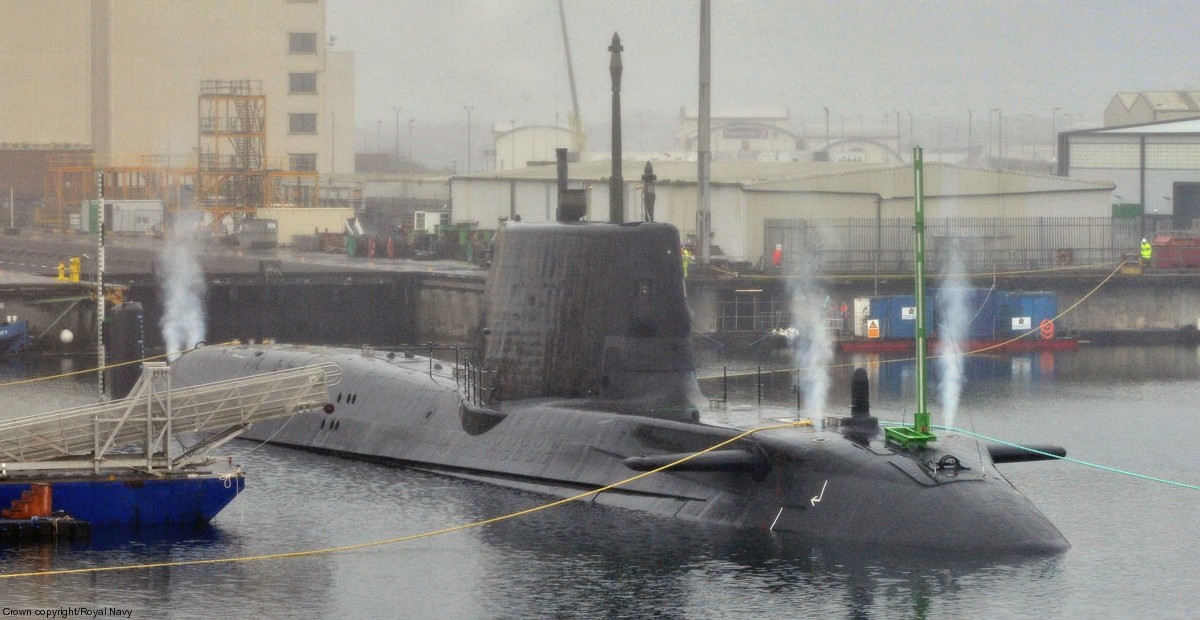 s123 hms anson s-123 astute class attack submarine ssn hunter killer royal navy 11x bae systems hmnb clyde