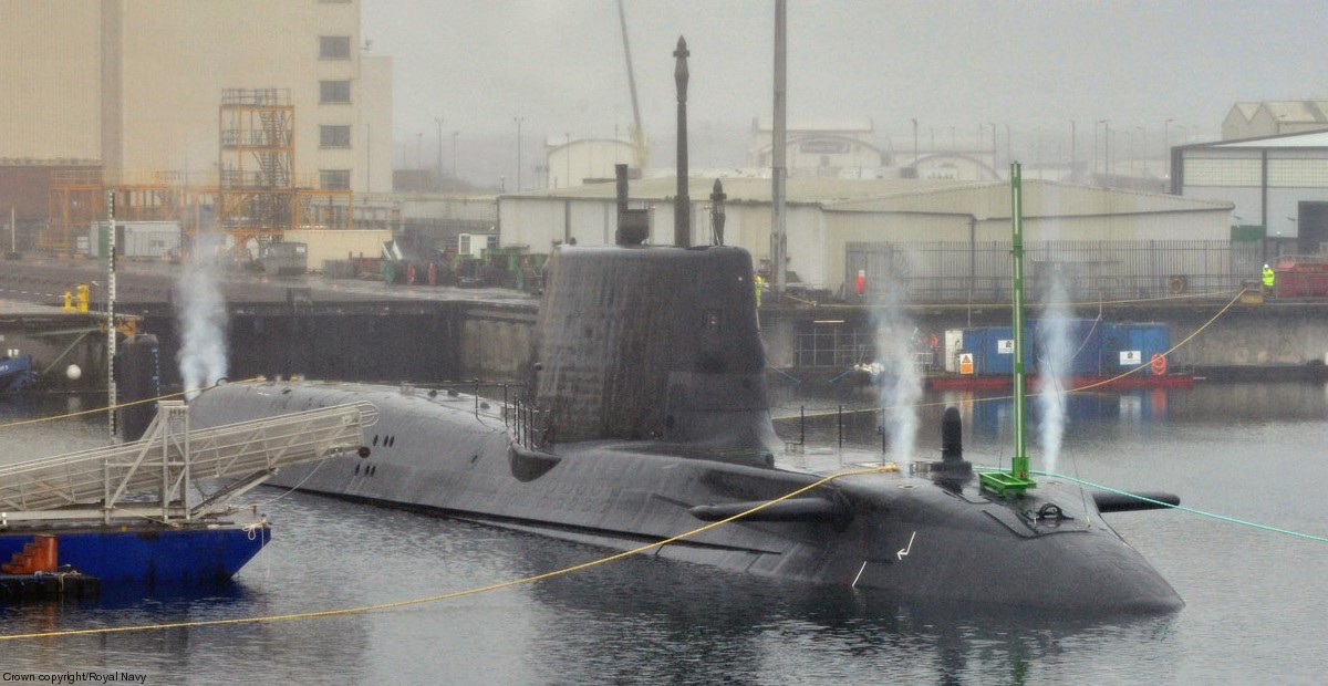 s123 hms anson s-123 astute class attack submarine ssn hunter killer royal navy 11