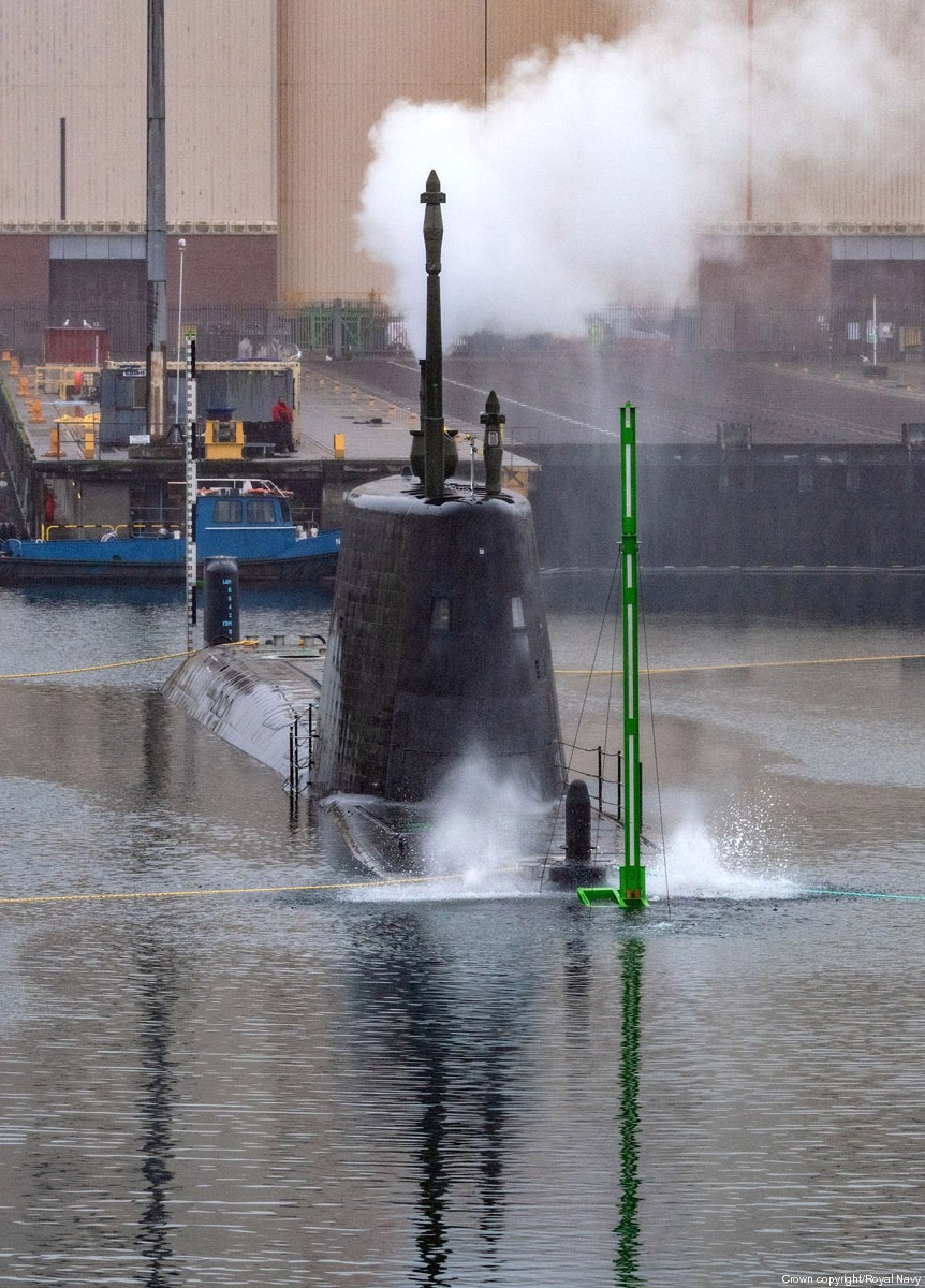 s123 hms anson s-123 astute class attack submarine ssn hunter killer royal navy 12