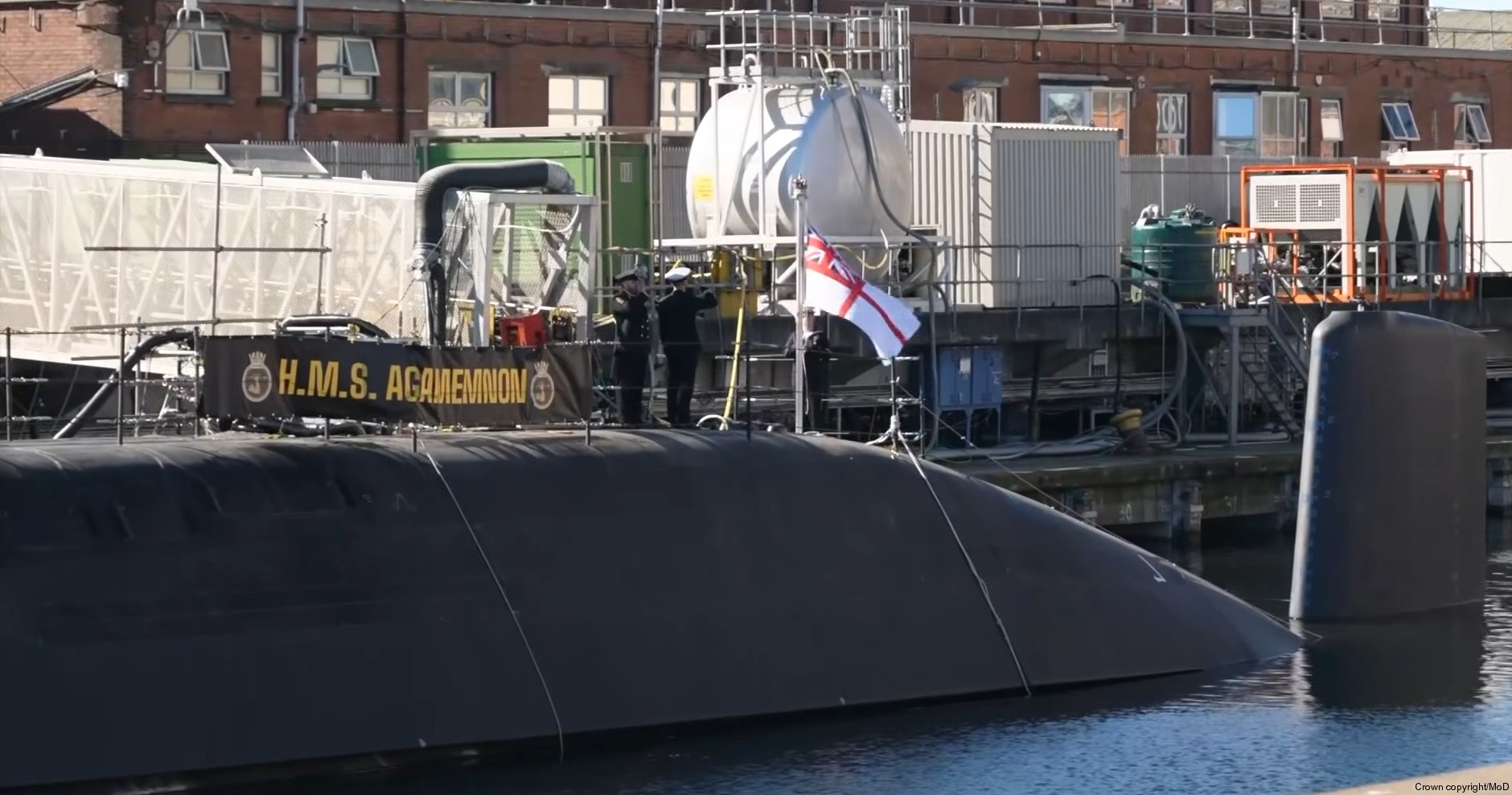 s124 hms agamemnon astute class attack submarine royal navy commissioning 2025