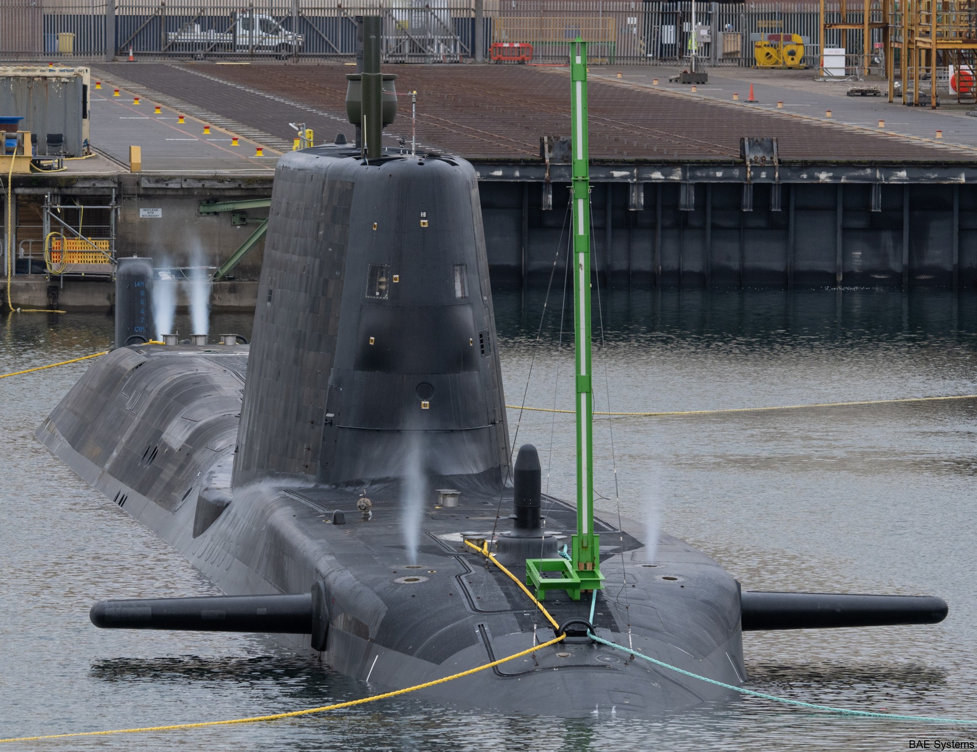 s124 hms agamemnon astute class attack submarine royal navy diving tests 2025 11