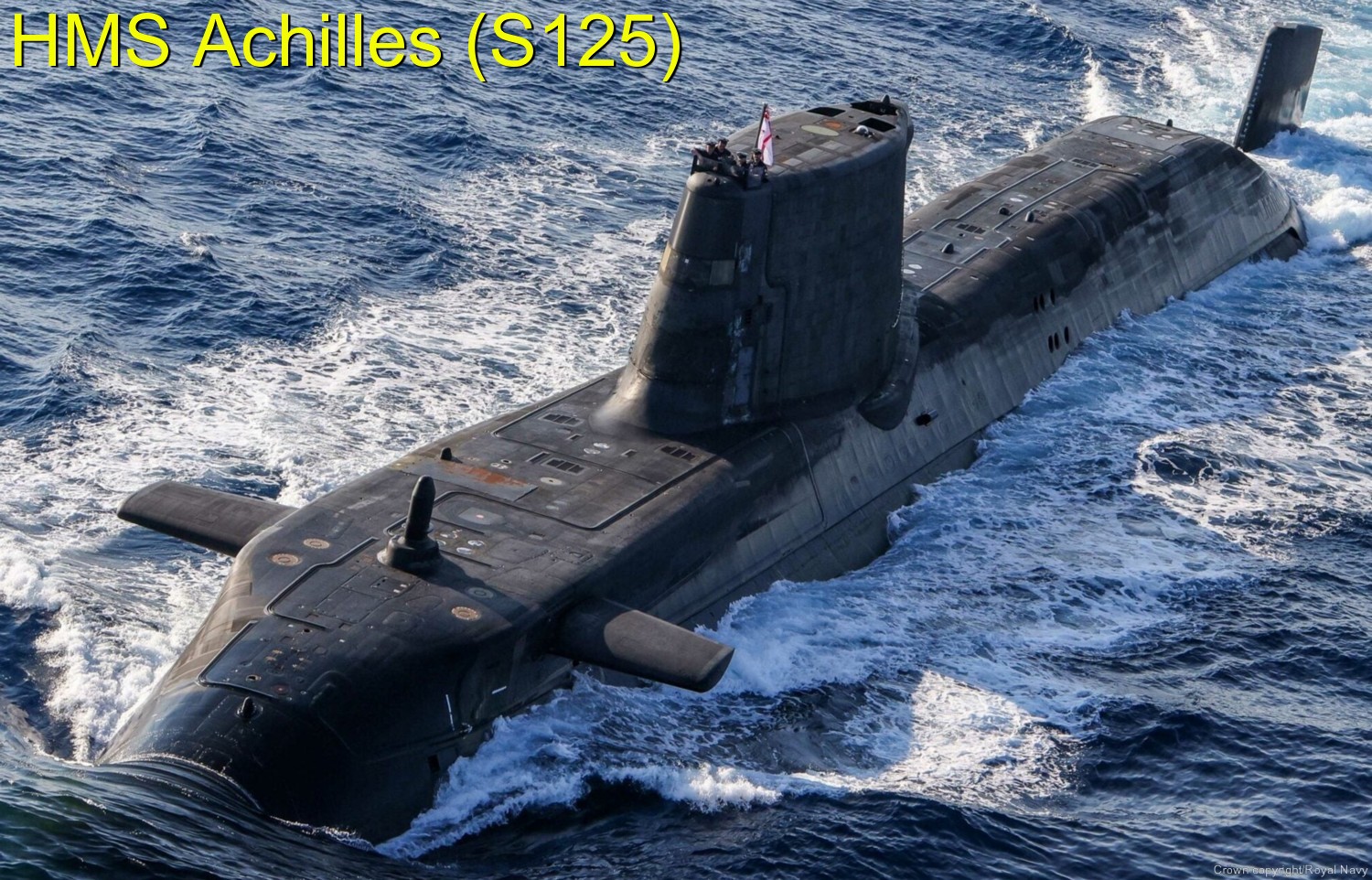 hms achilles s125 astute class attack submarine ssn royal navy bae systems barrow-in-furness