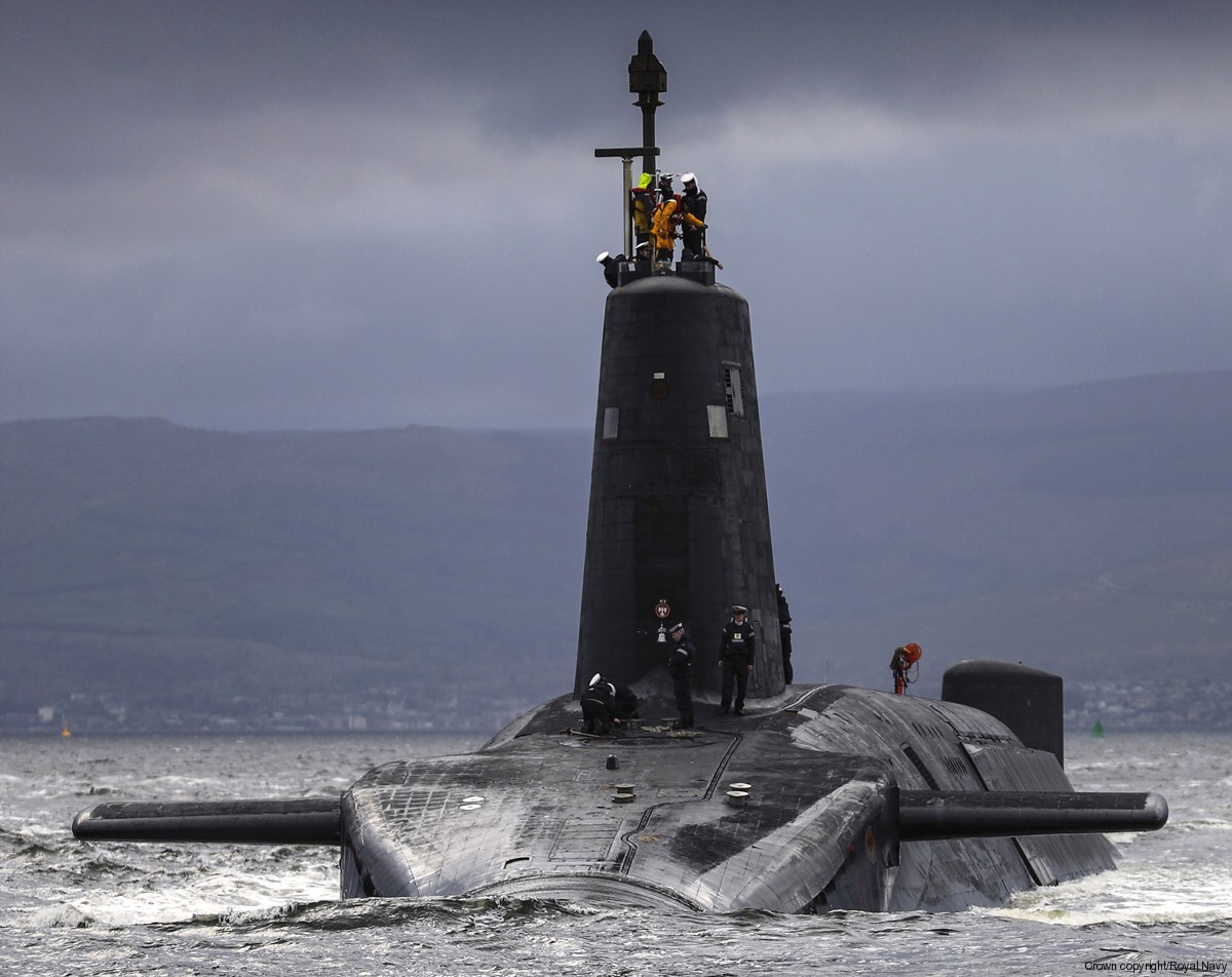 s29 hms victorious ssbn vanguard class ballistic missile submarine trident slbm royal navy 11